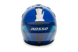 Rosso Motors Off Road Motocross ATV Helmets For Kids in Blue DOT Approved