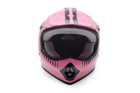 Rosso Motors Off Road Motocross ATV Helmets For Kids in Pink DOT Approved