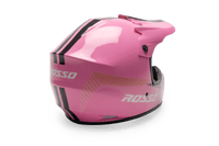 Rosso Motors Off Road Motocross ATV Helmets For Kids in Pink DOT Approved