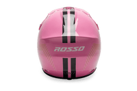 Rosso Motors Off Road Motocross ATV Helmets For Kids in Pink DOT Approved