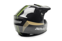 Rosso Motors Off Road Motocross ATV Helmets For Kids in Army Camo DOT Approved