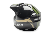 Rosso Motors Off Road Motocross ATV Helmets For Kids in Army Camo DOT Approved
