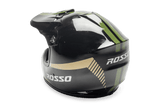 Rosso Motors Off Road Motocross ATV Helmets For Kids in Army Camo DOT Approved
