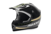Rosso Motors Off Road Motocross ATV Helmets For Kids in Army Camo DOT Approved