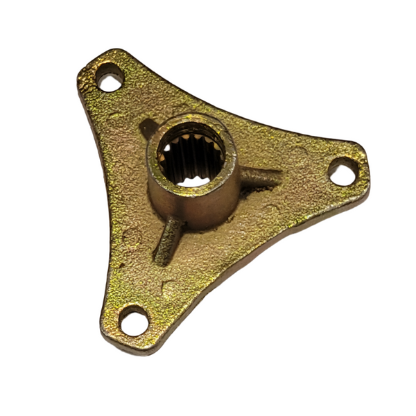 Rear wheel flange